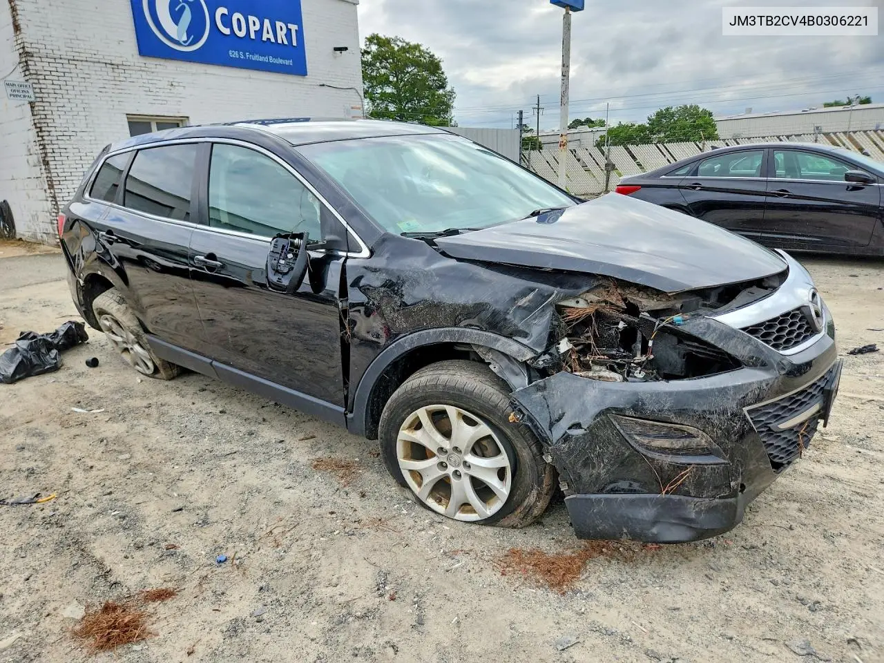 2011 Mazda Cx-9 VIN: JM3TB2CV4B0306221 Lot: 60301176