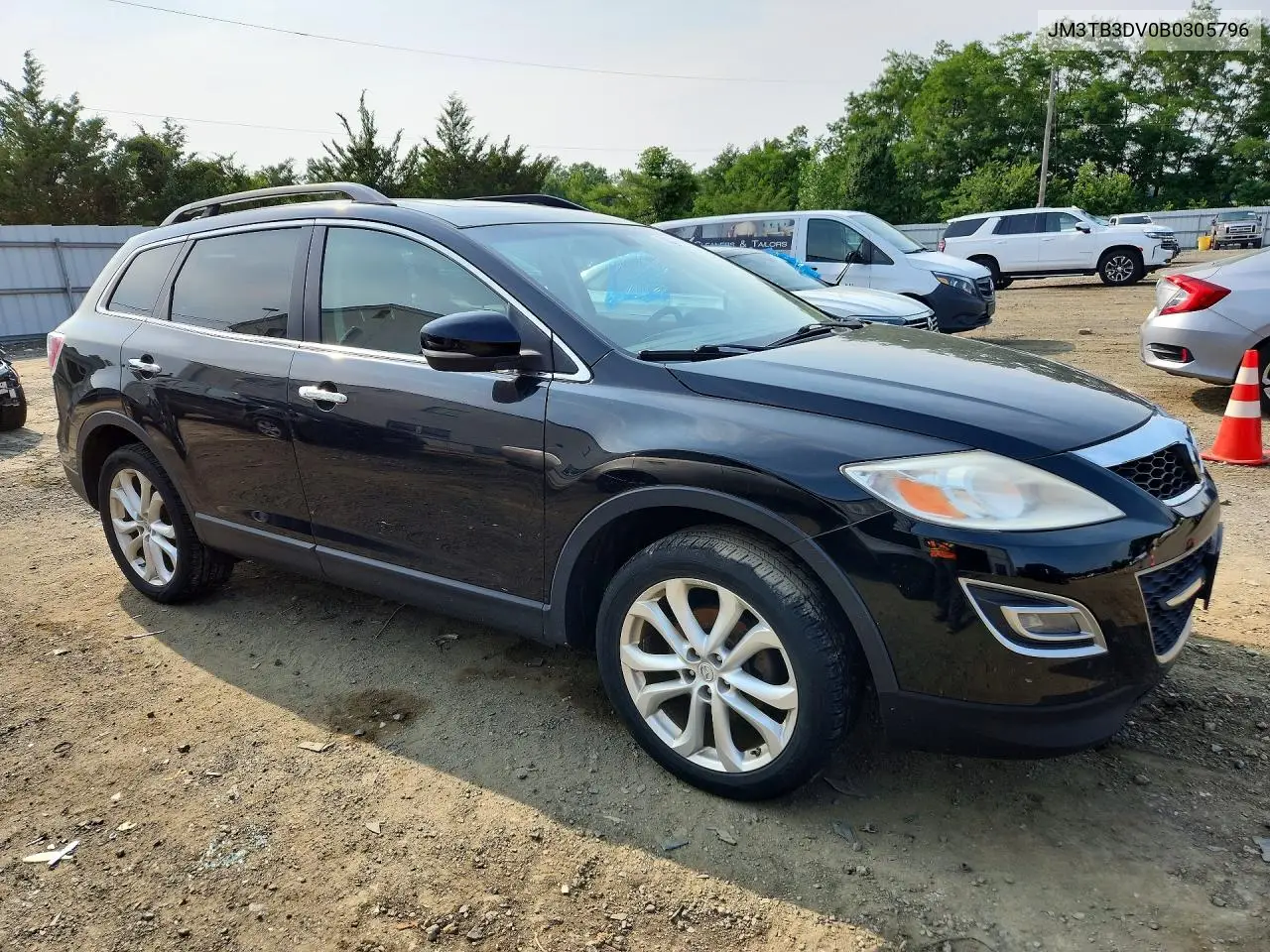 2011 Mazda Cx-9 VIN: JM3TB3DV0B0305796 Lot: 60303276
