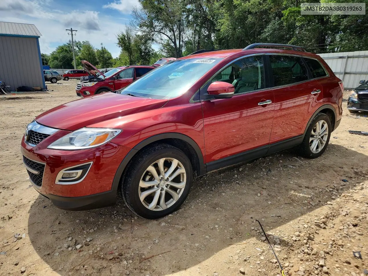2011 Mazda Cx-9 VIN: JM3TB2DA3B0319263 Lot: 60966626