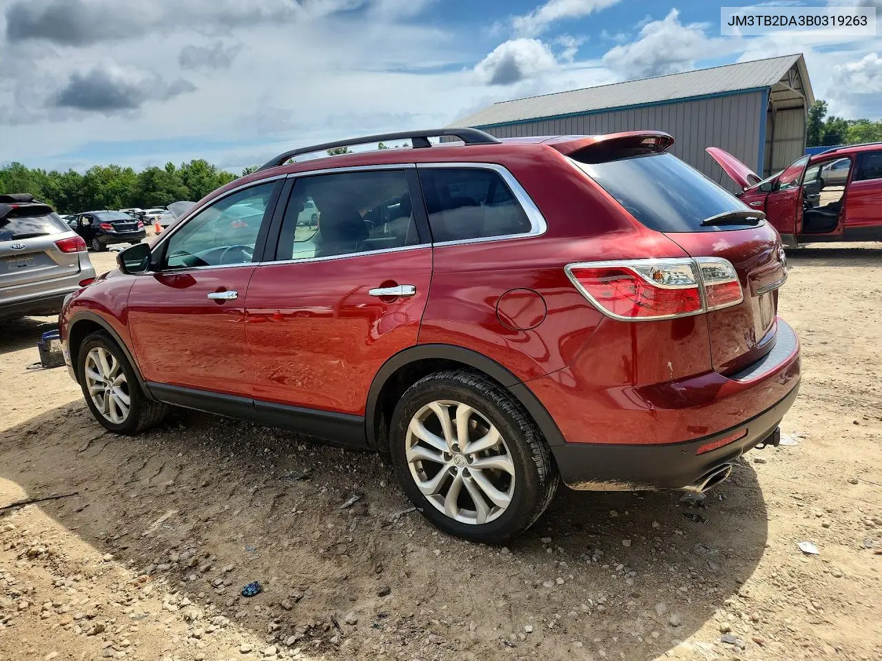 2011 Mazda Cx-9 VIN: JM3TB2DA3B0319263 Lot: 60966626