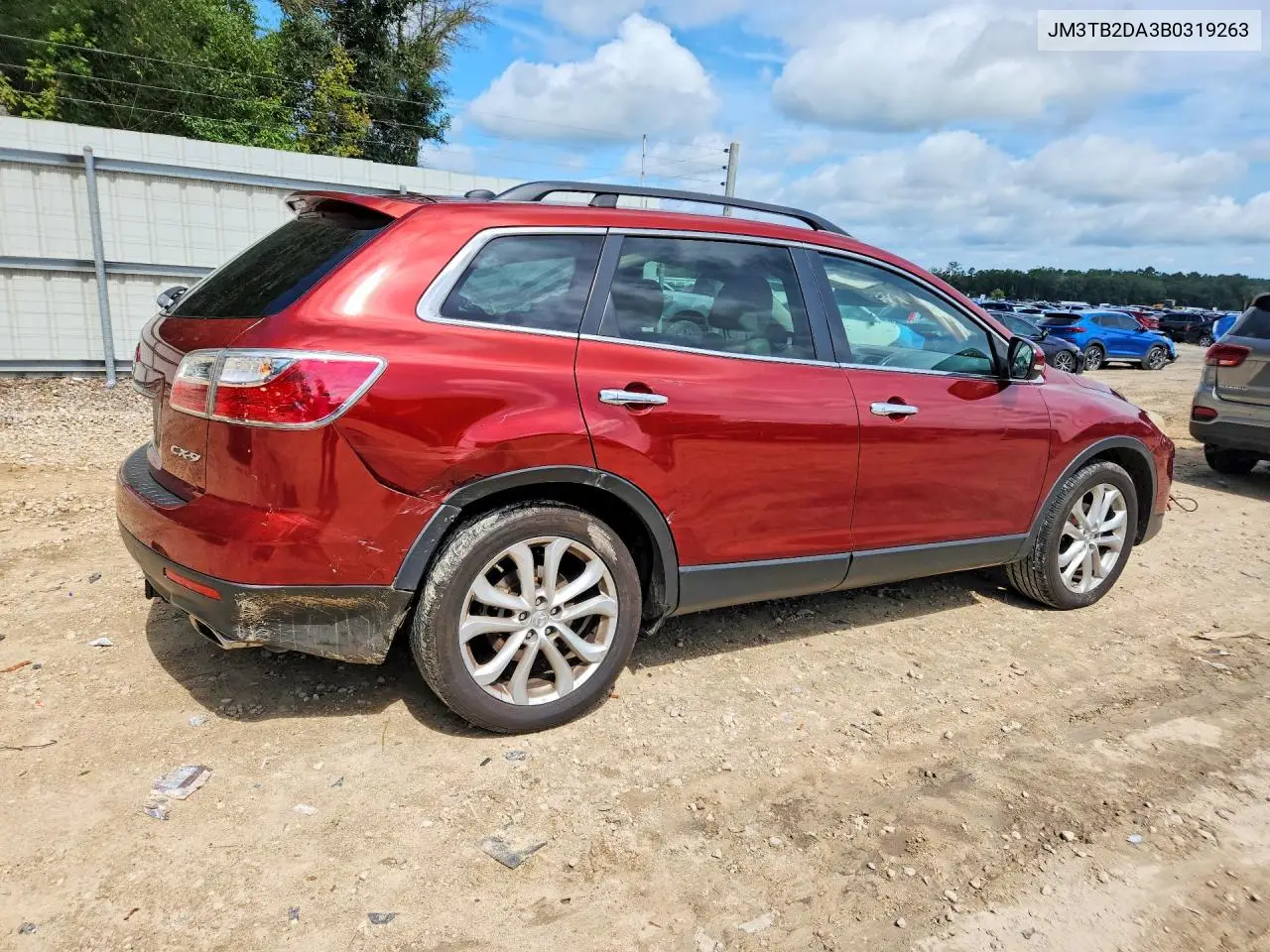2011 Mazda Cx-9 VIN: JM3TB2DA3B0319263 Lot: 60966626