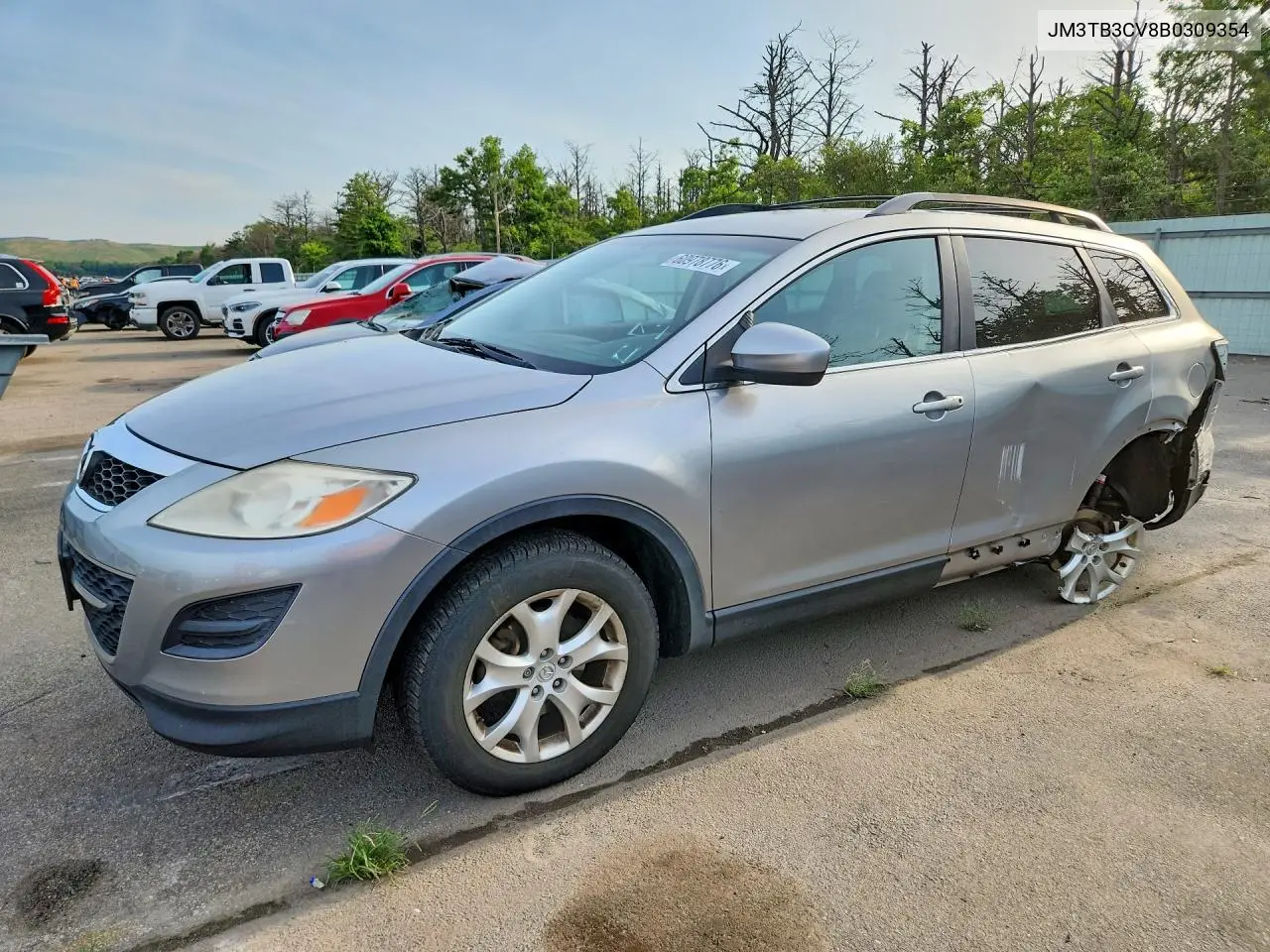 2011 Mazda Cx-9 VIN: JM3TB3CV8B0309354 Lot: 60978776