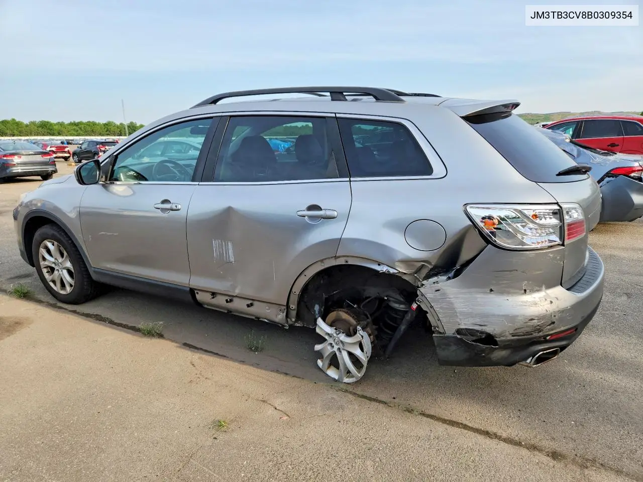 2011 Mazda Cx-9 VIN: JM3TB3CV8B0309354 Lot: 60978776