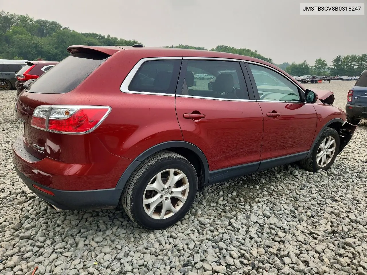 2011 Mazda Cx-9 VIN: JM3TB3CV8B0318247 Lot: 61393686