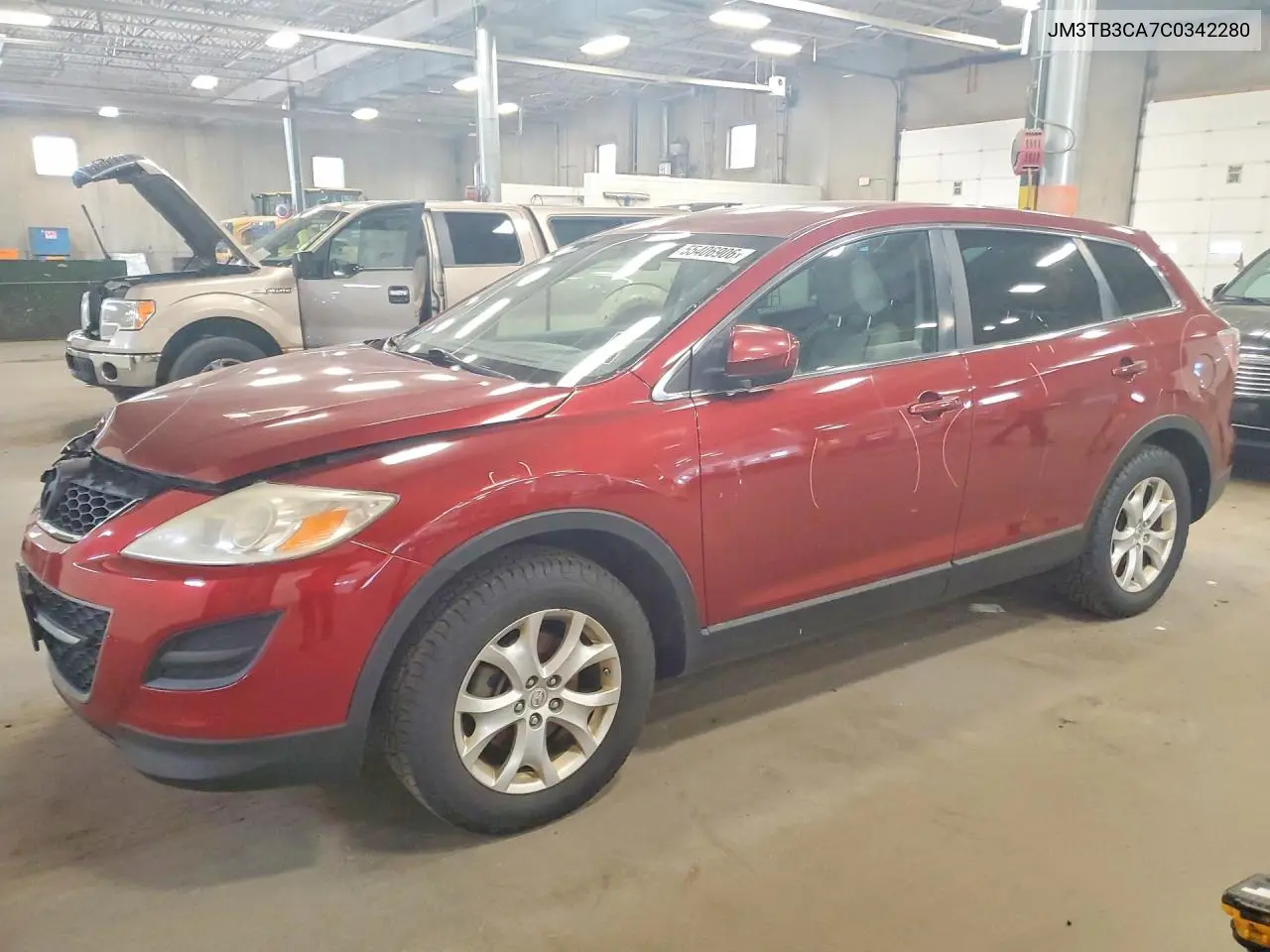 2012 Mazda Cx-9 VIN: JM3TB3CA7C0342280 Lot: 55406906