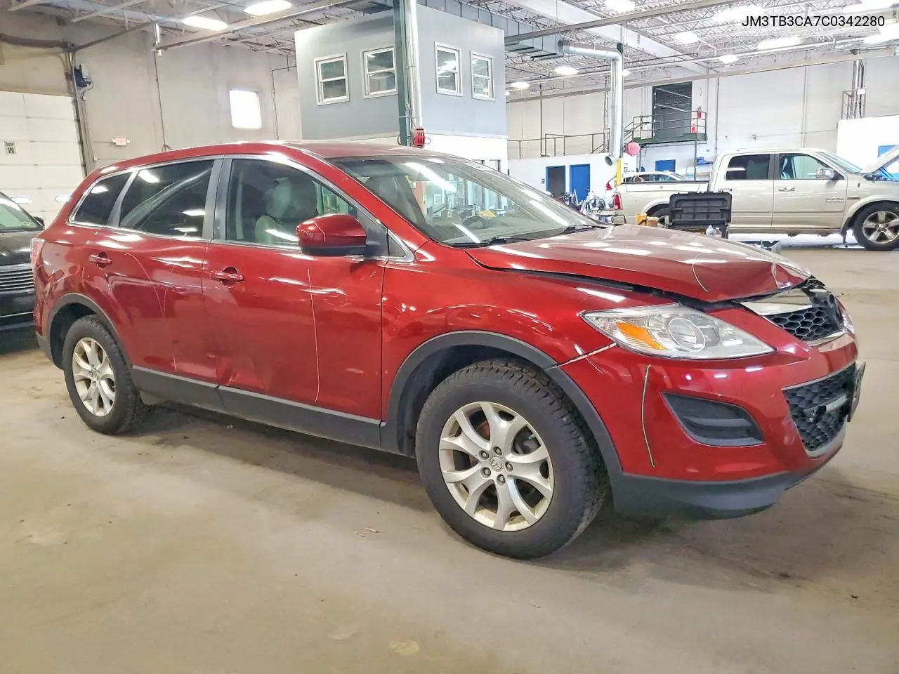 2012 Mazda Cx-9 VIN: JM3TB3CA7C0342280 Lot: 55406906