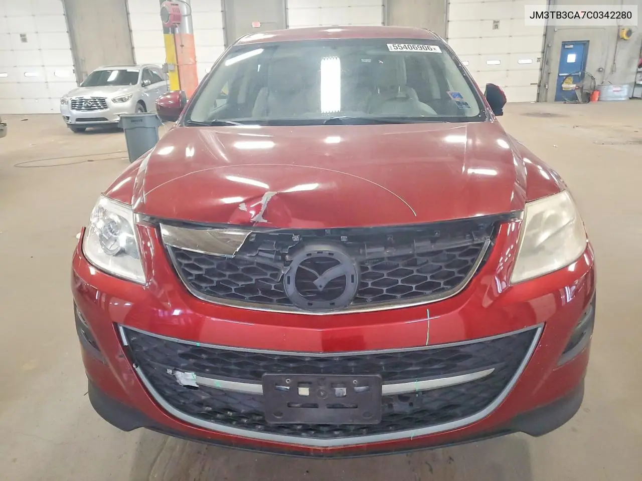 2012 Mazda Cx-9 VIN: JM3TB3CA7C0342280 Lot: 55406906