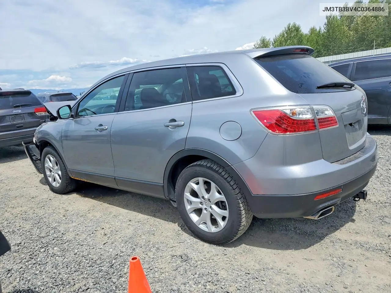 2012 Mazda Cx-9 VIN: JM3TB3BV4C0364886 Lot: 58065946