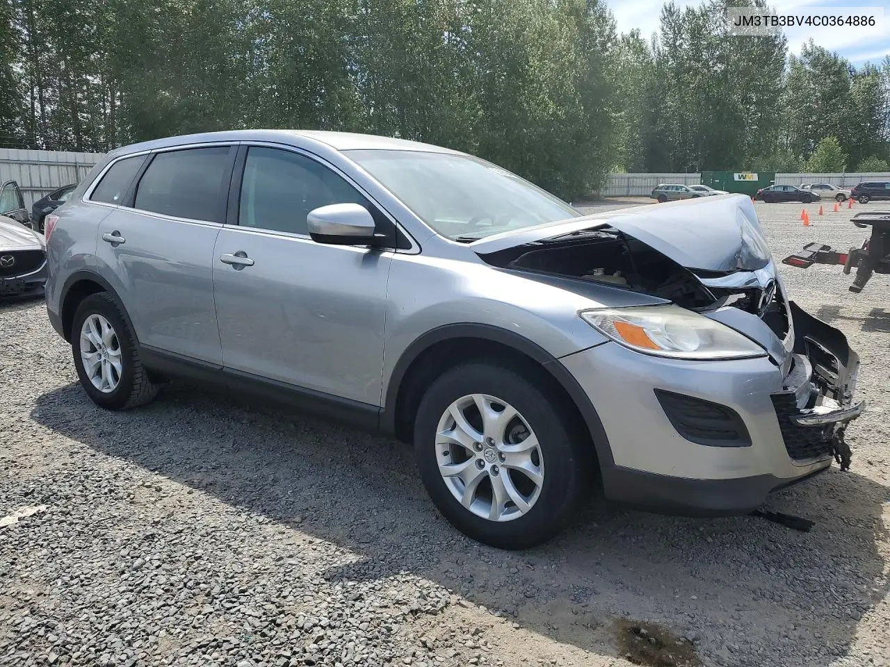 2012 Mazda Cx-9 VIN: JM3TB3BV4C0364886 Lot: 58065946