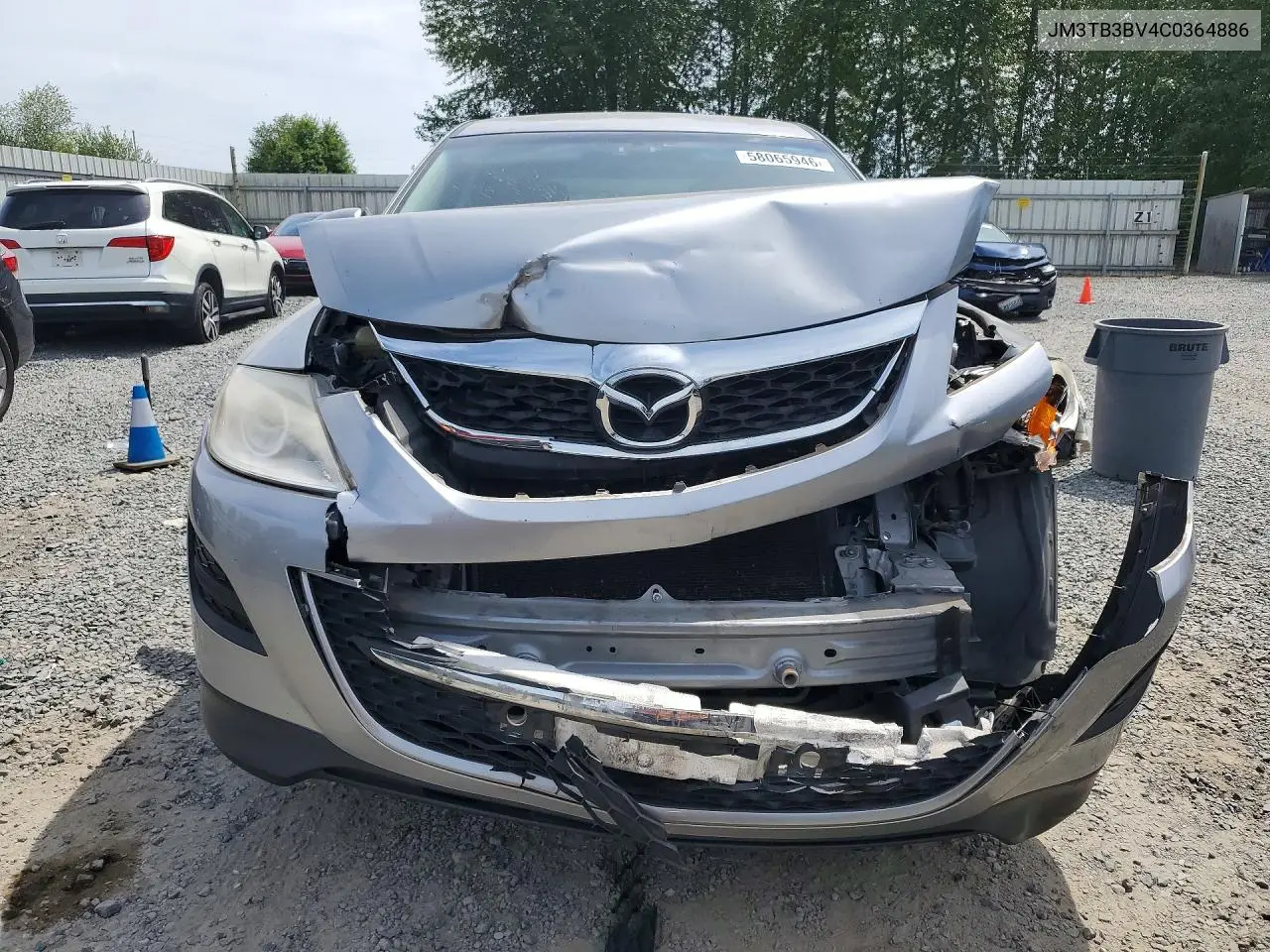 2012 Mazda Cx-9 VIN: JM3TB3BV4C0364886 Lot: 58065946