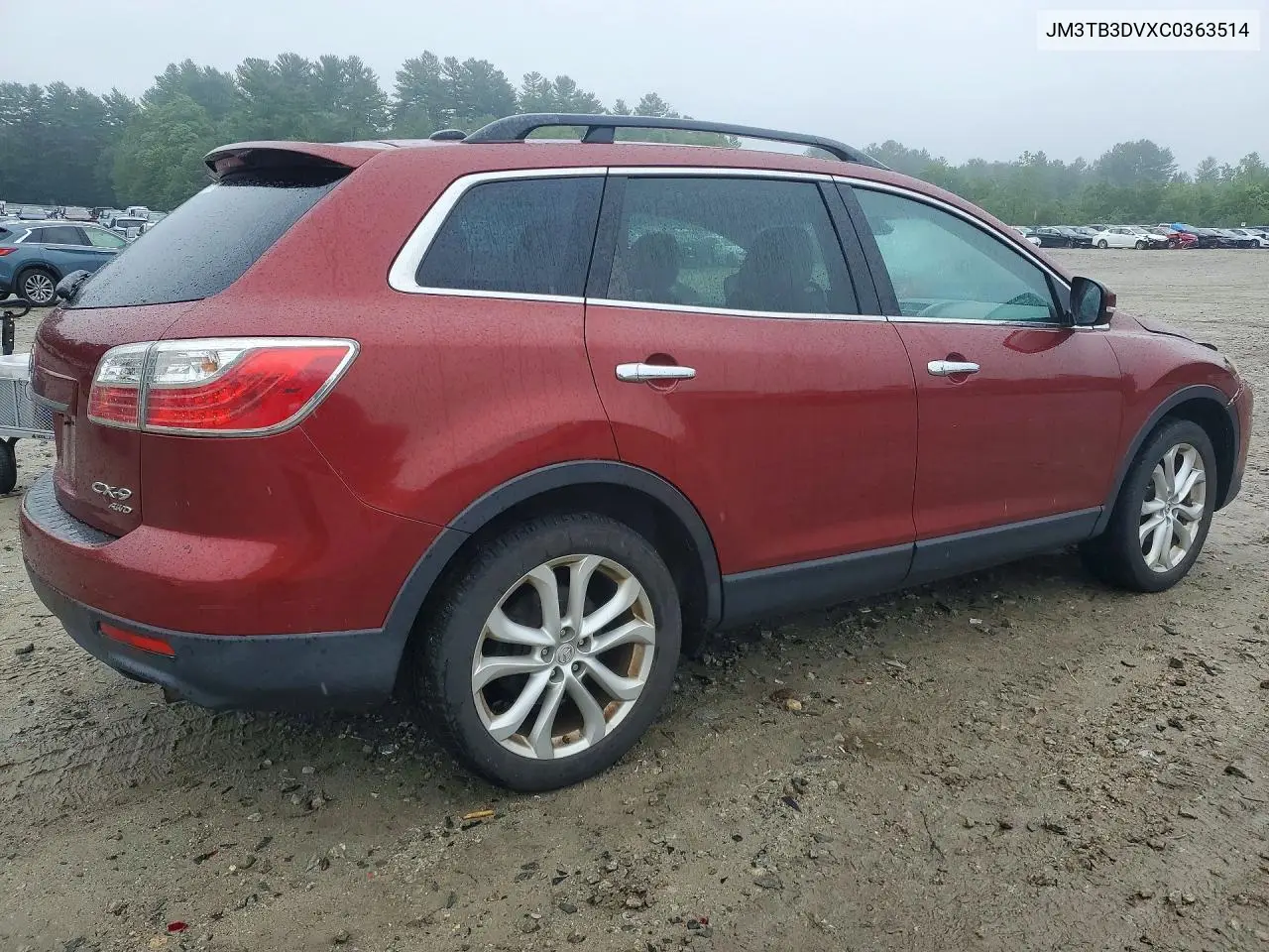 2012 Mazda Cx-9 VIN: JM3TB3DVXC0363514 Lot: 58511826