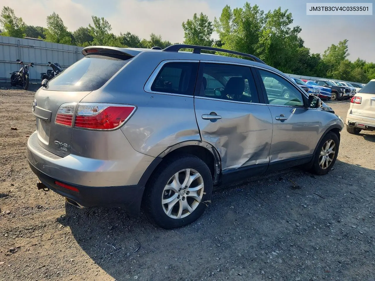 2012 Mazda Cx-9 VIN: JM3TB3CV4C0353501 Lot: 58747746