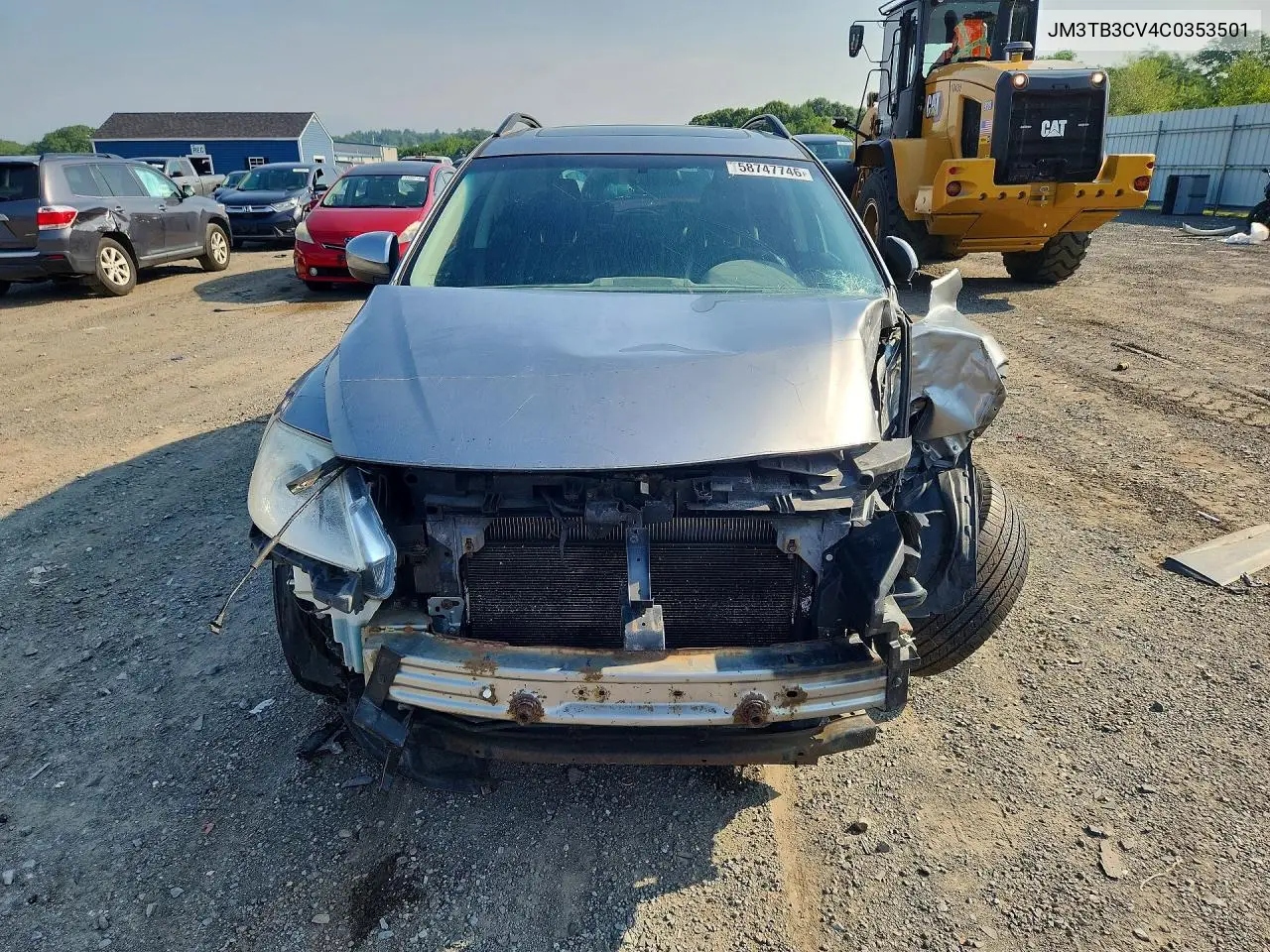 2012 Mazda Cx-9 VIN: JM3TB3CV4C0353501 Lot: 58747746