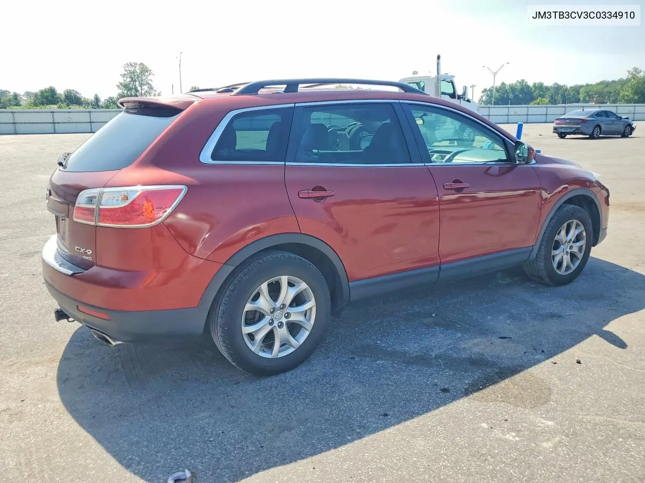 2012 Mazda Cx-9 VIN: JM3TB3CV3C0334910 Lot: 60856986