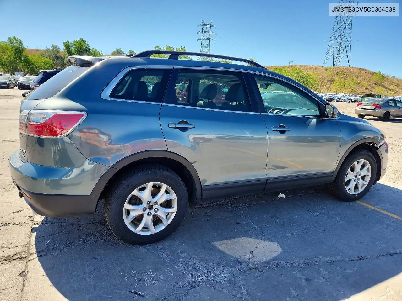 2012 Mazda Cx-9 VIN: JM3TB3CV5C0364538 Lot: 61041556
