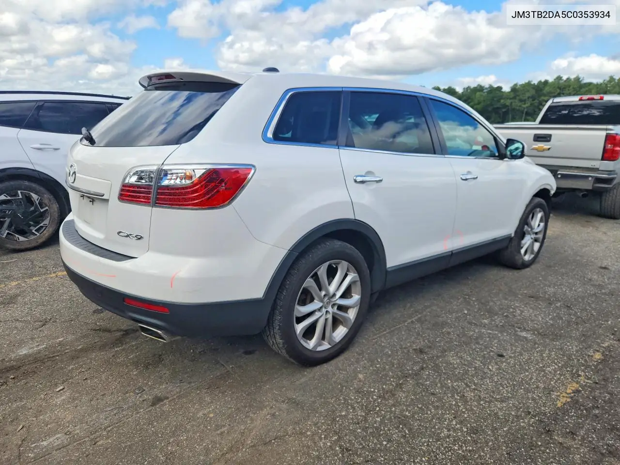 2012 Mazda Cx-9 VIN: JM3TB2DA5C0353934 Lot: 61416706