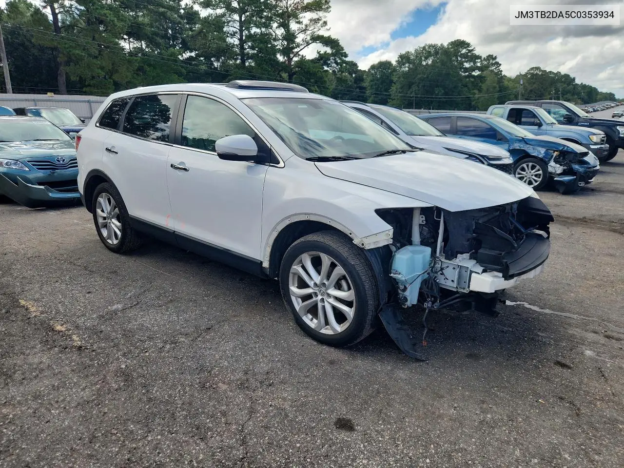2012 Mazda Cx-9 VIN: JM3TB2DA5C0353934 Lot: 61416706