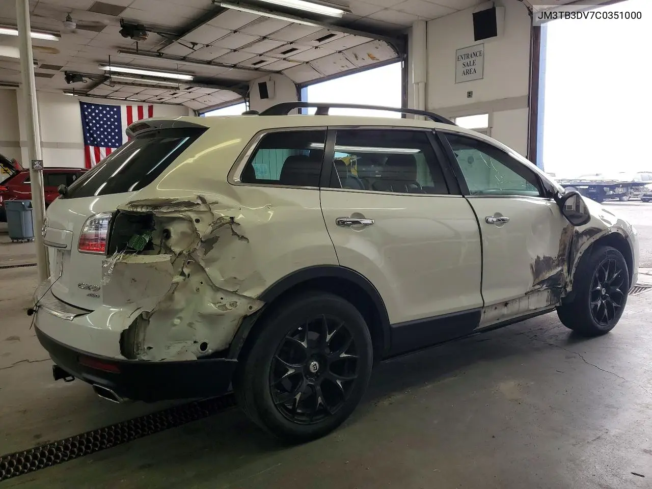 2012 Mazda Cx-9 VIN: JM3TB3DV7C0351000 Lot: 61783496