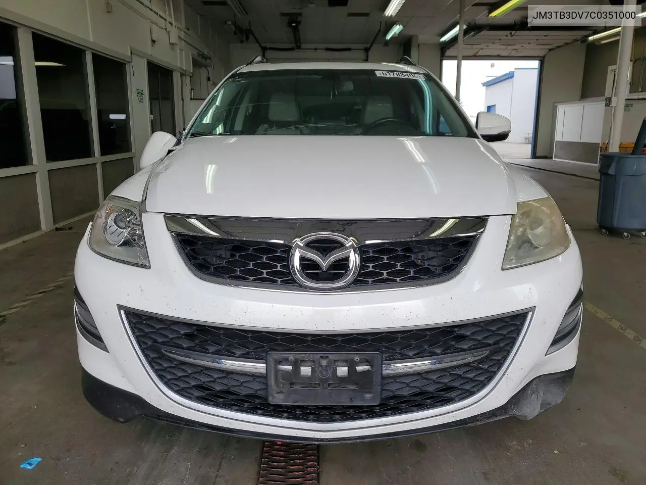 2012 Mazda Cx-9 VIN: JM3TB3DV7C0351000 Lot: 61783496