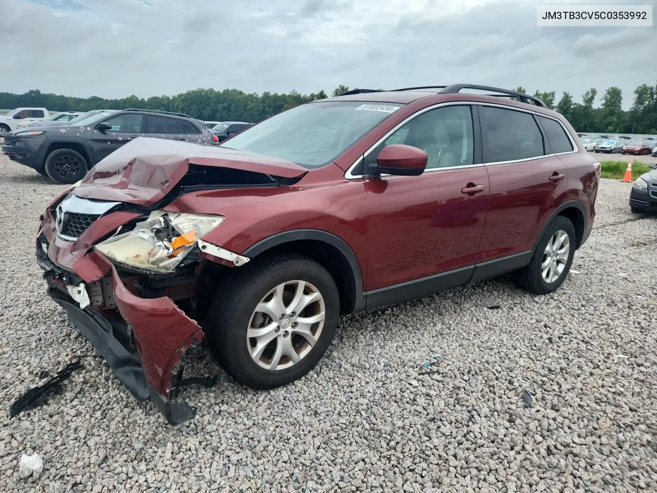 2012 Mazda Cx-9 VIN: JM3TB3CV5C0353992 Lot: 61802456