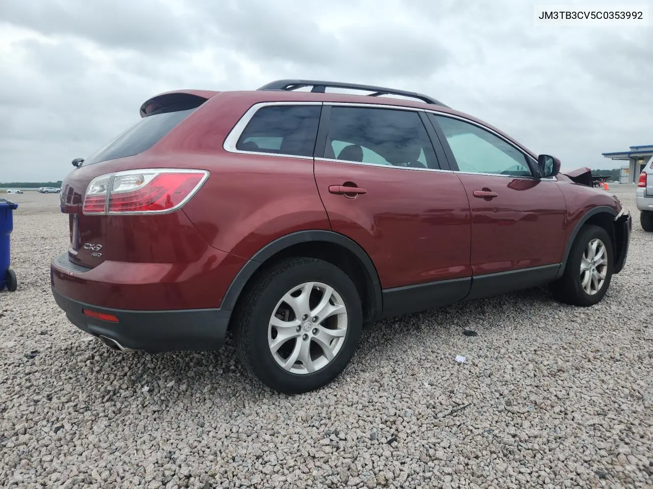 2012 Mazda Cx-9 VIN: JM3TB3CV5C0353992 Lot: 61802456