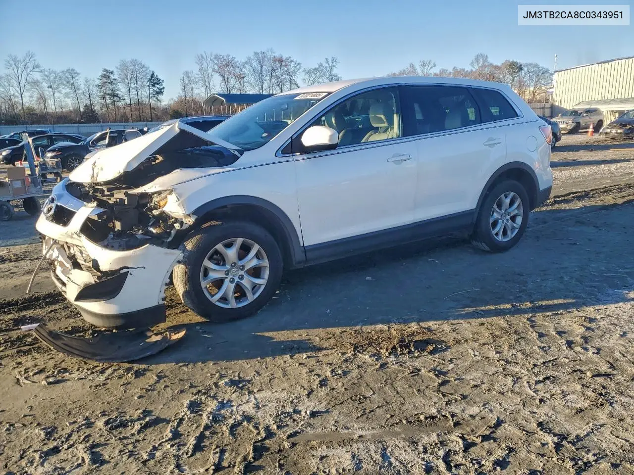 2012 Mazda Cx-9 VIN: JM3TB2CA8C0343951 Lot: 97021885