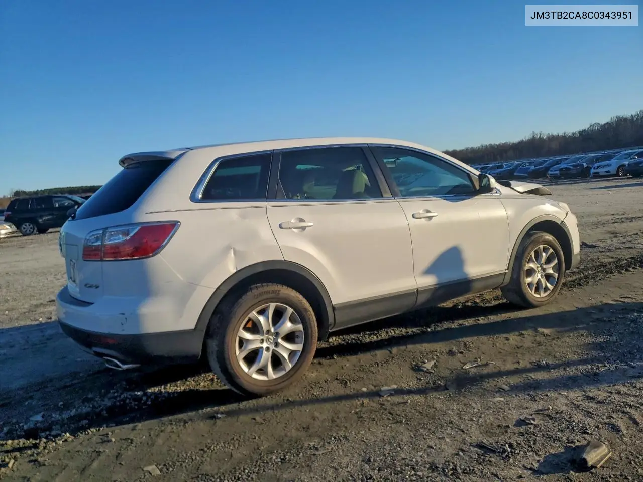 2012 Mazda Cx-9 VIN: JM3TB2CA8C0343951 Lot: 97021885