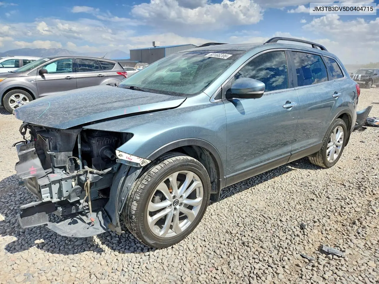 2013 Mazda Cx-9 Grand Touring VIN: JM3TB3DV5D0404715 Lot: 60166206