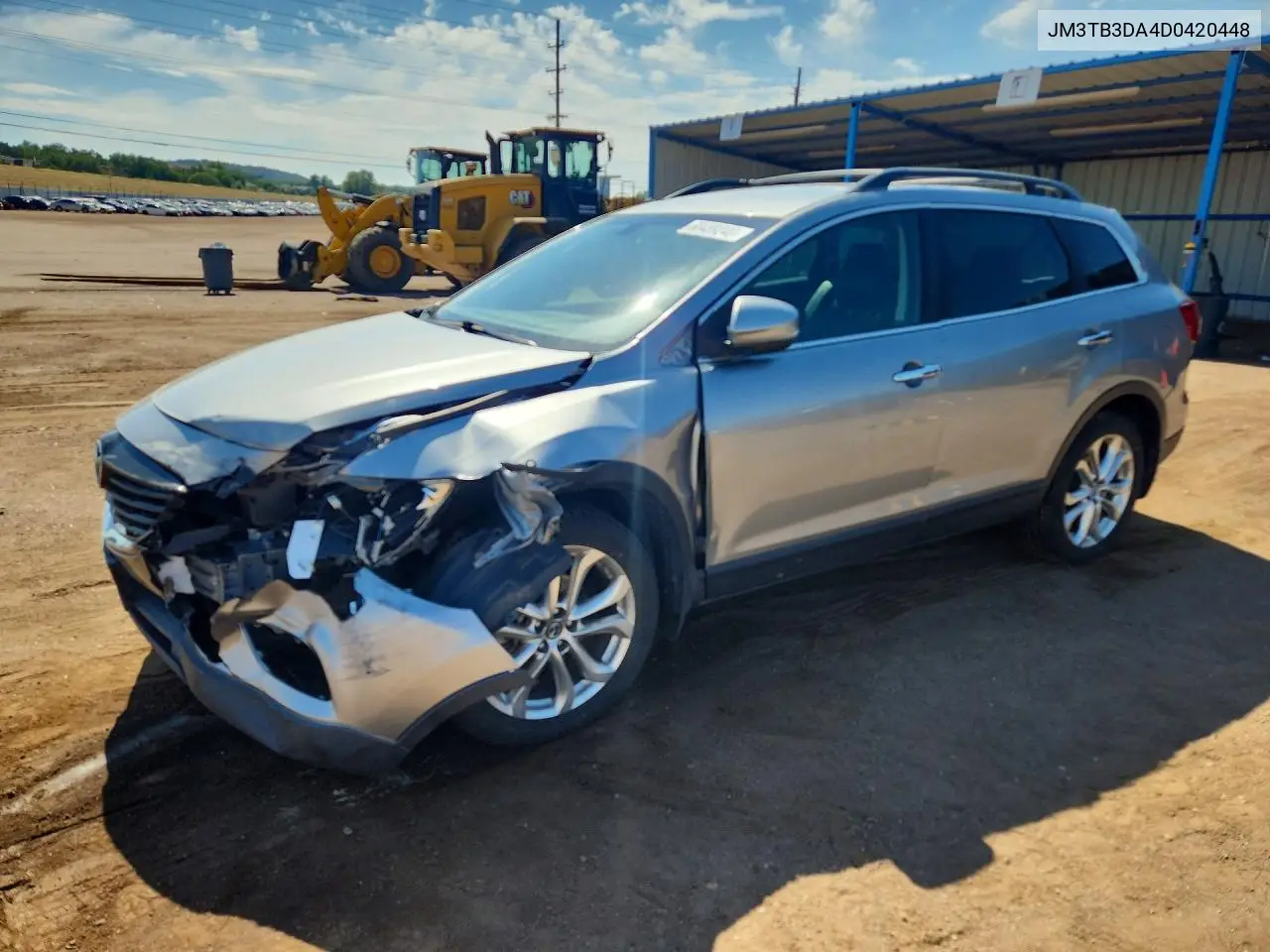 2013 Mazda Cx-9 Grand Touring VIN: JM3TB3DA4D0420448 Lot: 60489246