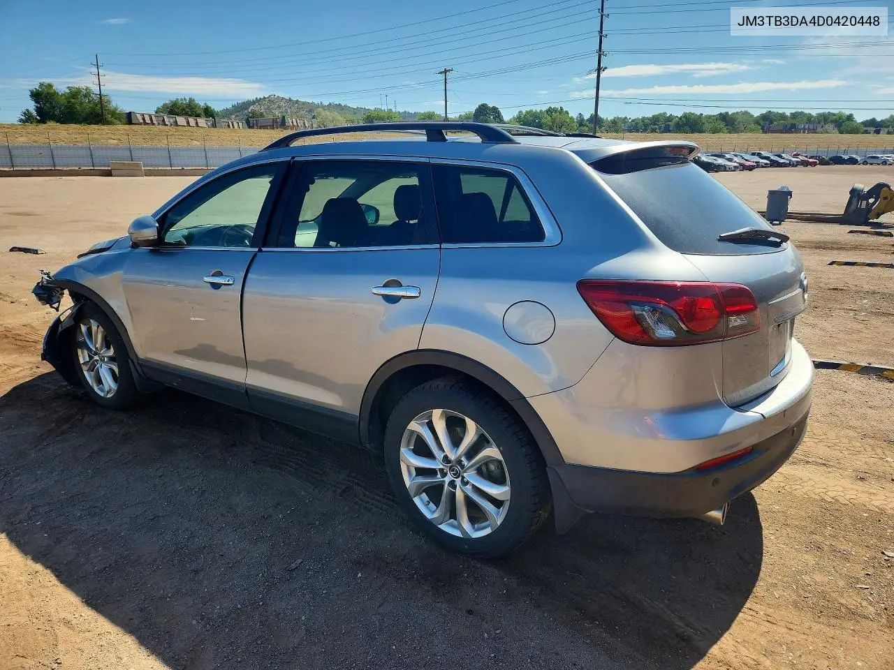 2013 Mazda Cx-9 Grand Touring VIN: JM3TB3DA4D0420448 Lot: 60489246
