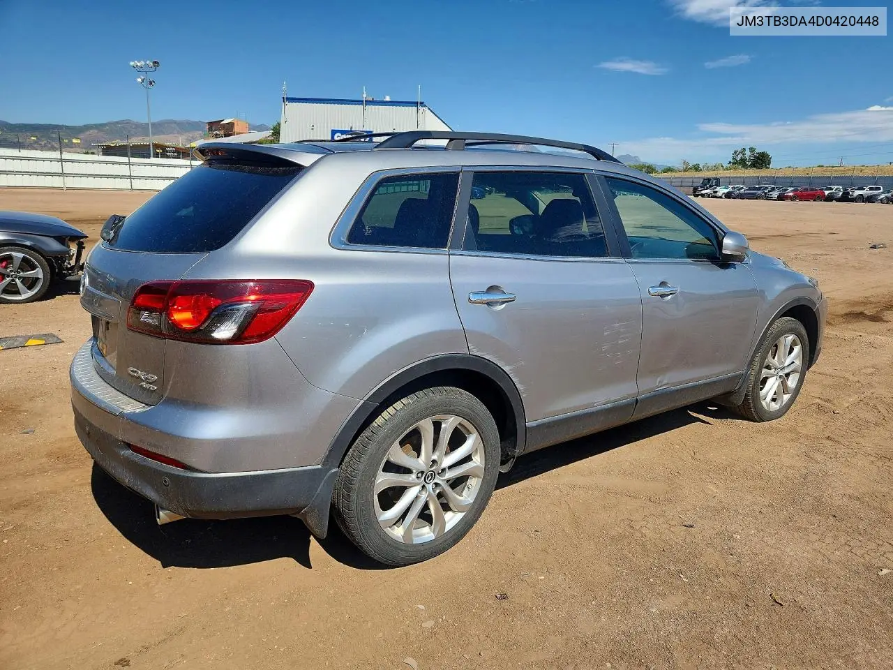 2013 Mazda Cx-9 Grand Touring VIN: JM3TB3DA4D0420448 Lot: 60489246