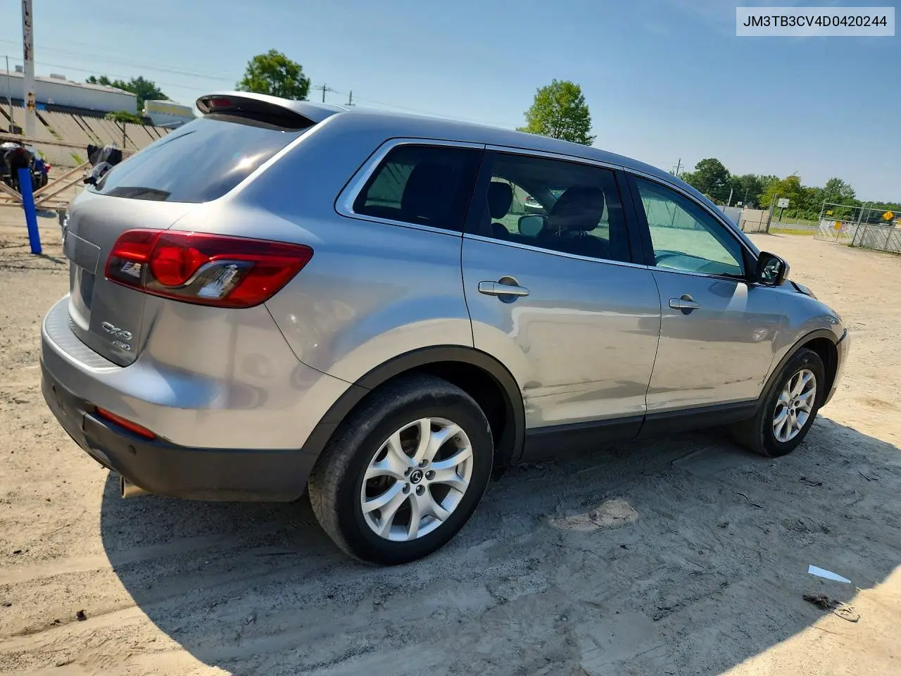 2013 Mazda Cx-9 Touring VIN: JM3TB3CV4D0420244 Lot: 60563456