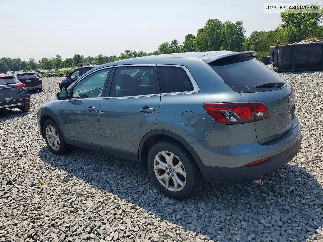 2013 Mazda Cx-9 VIN: JM3TB3CA8D0417358 Lot: 61106446