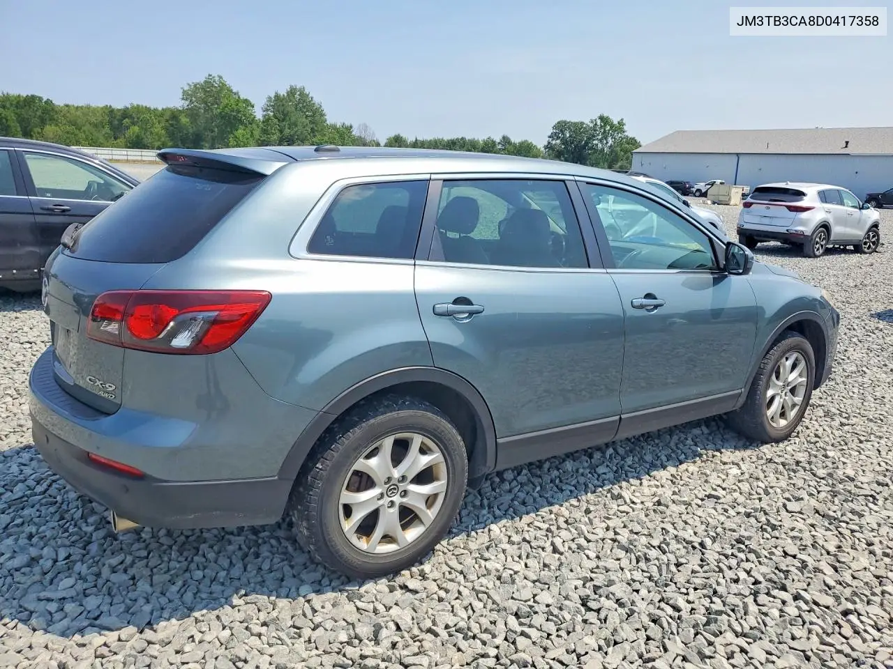 2013 Mazda Cx-9 VIN: JM3TB3CA8D0417358 Lot: 61106446
