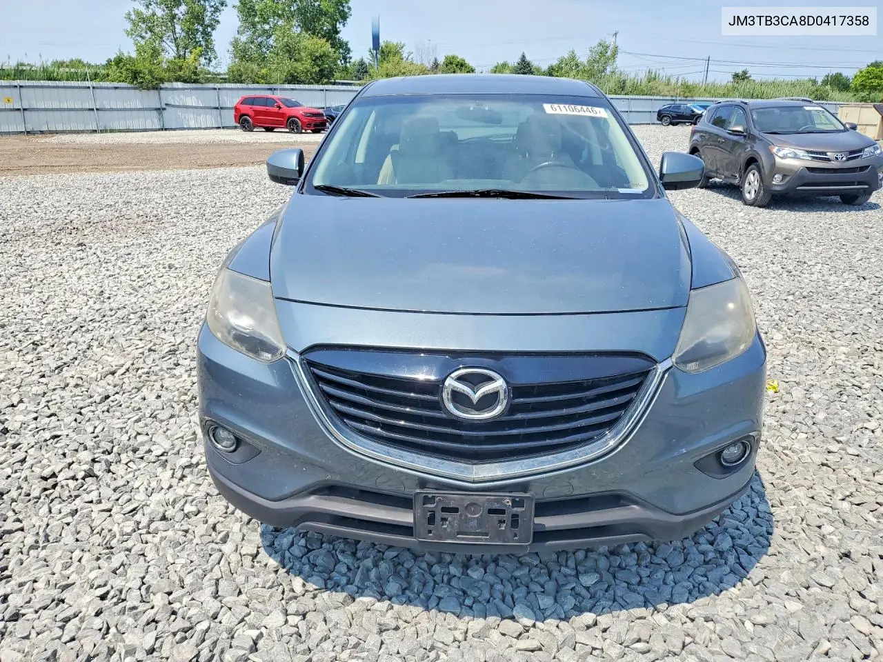 2013 Mazda Cx-9 VIN: JM3TB3CA8D0417358 Lot: 61106446