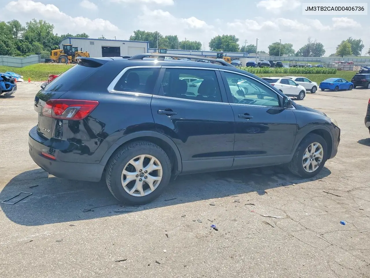 2013 Mazda Cx-9 Touring VIN: JM3TB2CA0D0406736 Lot: 61613786