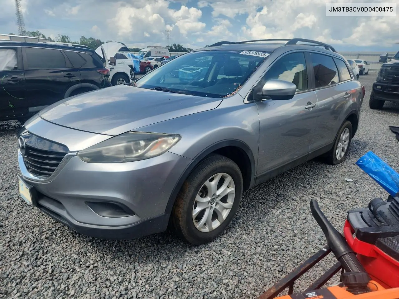 2013 Mazda Cx-9 Touring VIN: JM3TB3CV0D0400475 Lot: 85988805