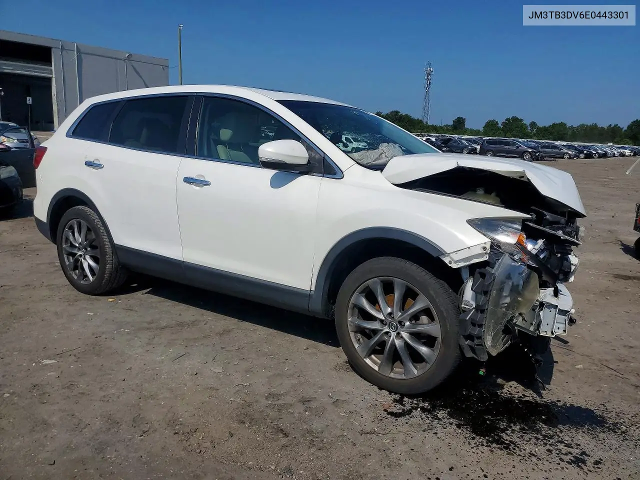 2014 Mazda Cx-9 Grand Touring VIN: JM3TB3DV6E0443301 Lot: 58980046