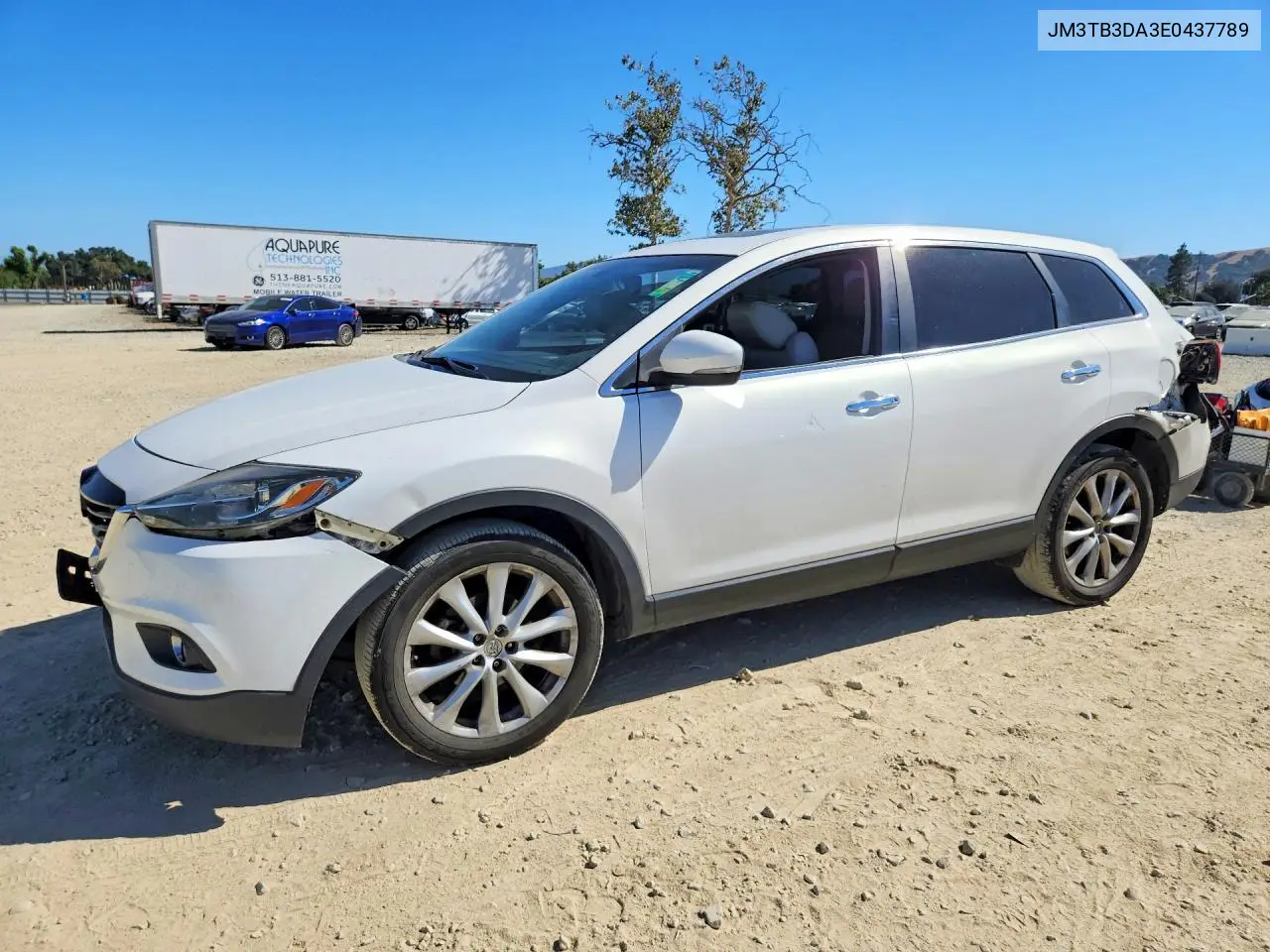 2014 Mazda Cx-9 Grand Touring VIN: JM3TB3DA3E0437789 Lot: 60036776