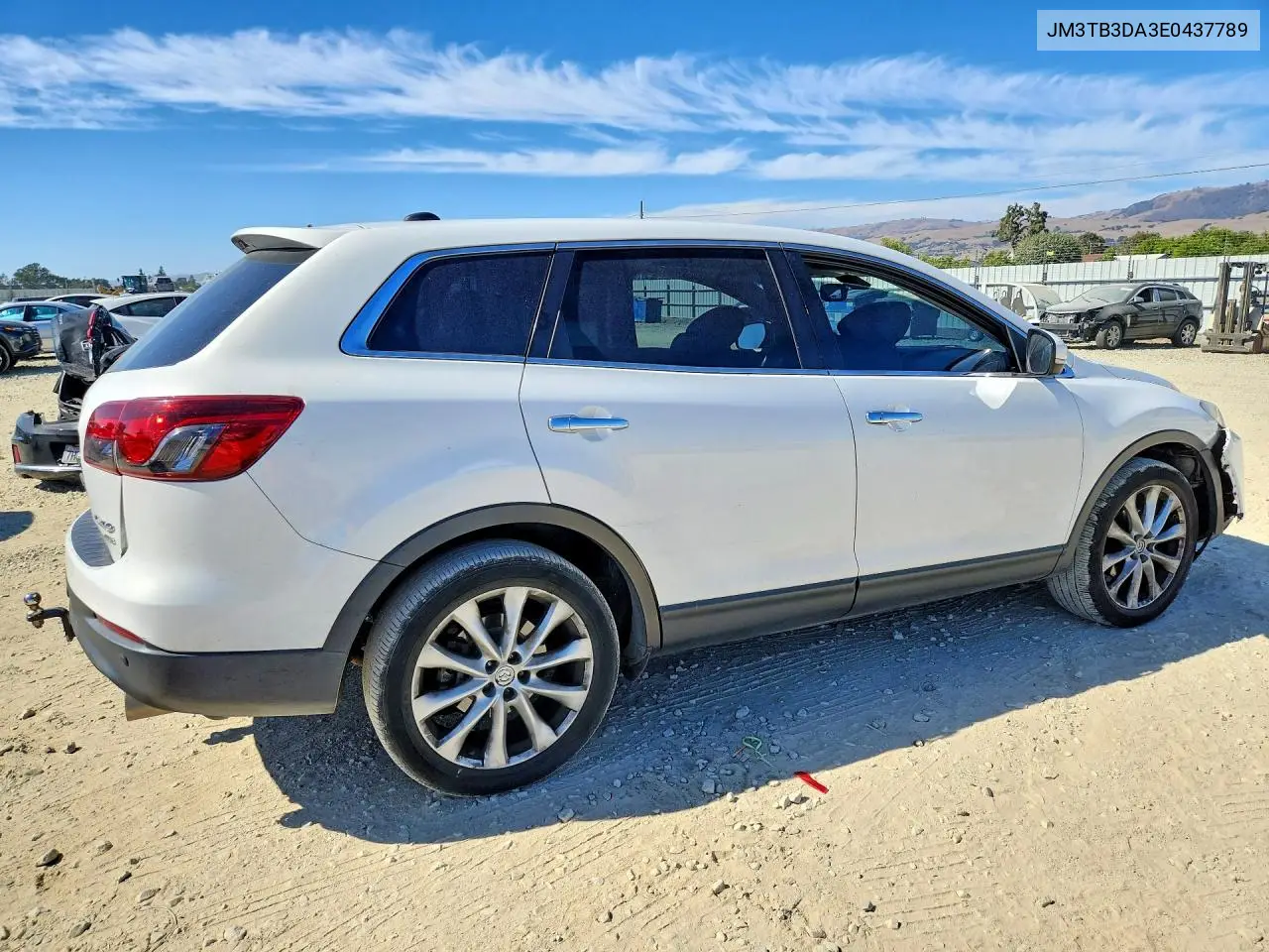 2014 Mazda Cx-9 Grand Touring VIN: JM3TB3DA3E0437789 Lot: 60036776