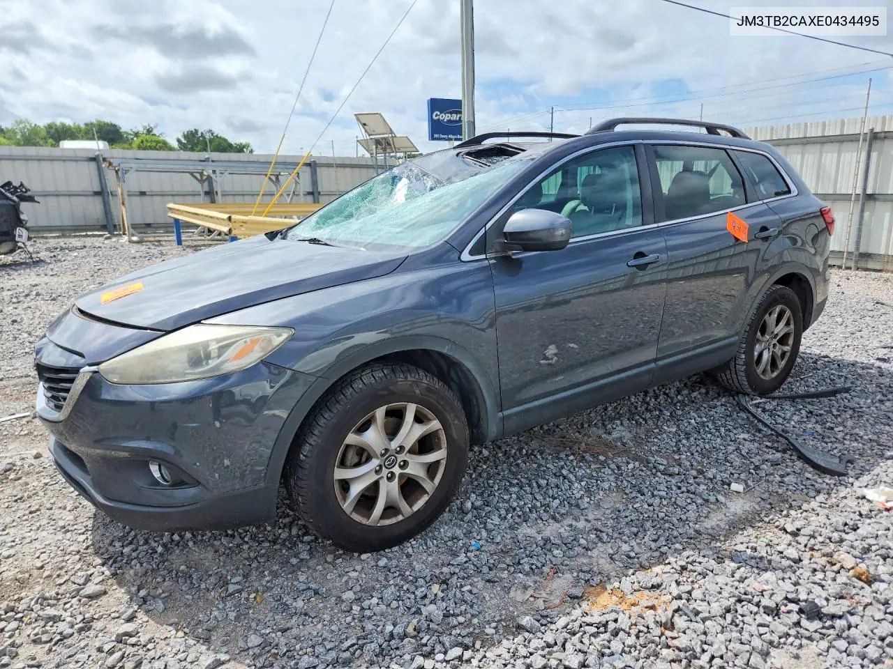 2014 Mazda Cx-9 Touring VIN: JM3TB2CAXE0434495 Lot: 61324646