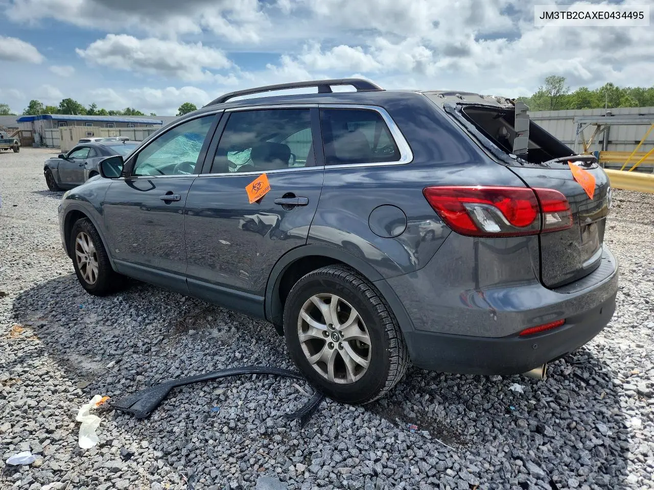 2014 Mazda Cx-9 Touring VIN: JM3TB2CAXE0434495 Lot: 61324646