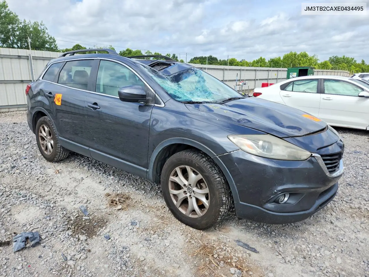 2014 Mazda Cx-9 Touring VIN: JM3TB2CAXE0434495 Lot: 61324646