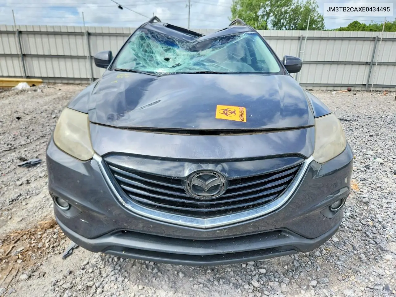 2014 Mazda Cx-9 Touring VIN: JM3TB2CAXE0434495 Lot: 61324646