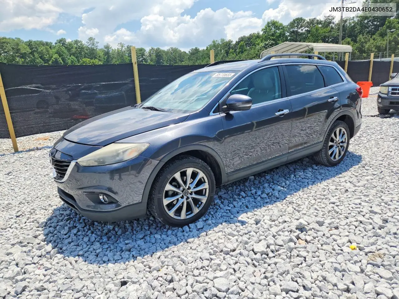 2014 Mazda Cx-9 Grand Touring VIN: JM3TB2DA4E0430652 Lot: 85770655