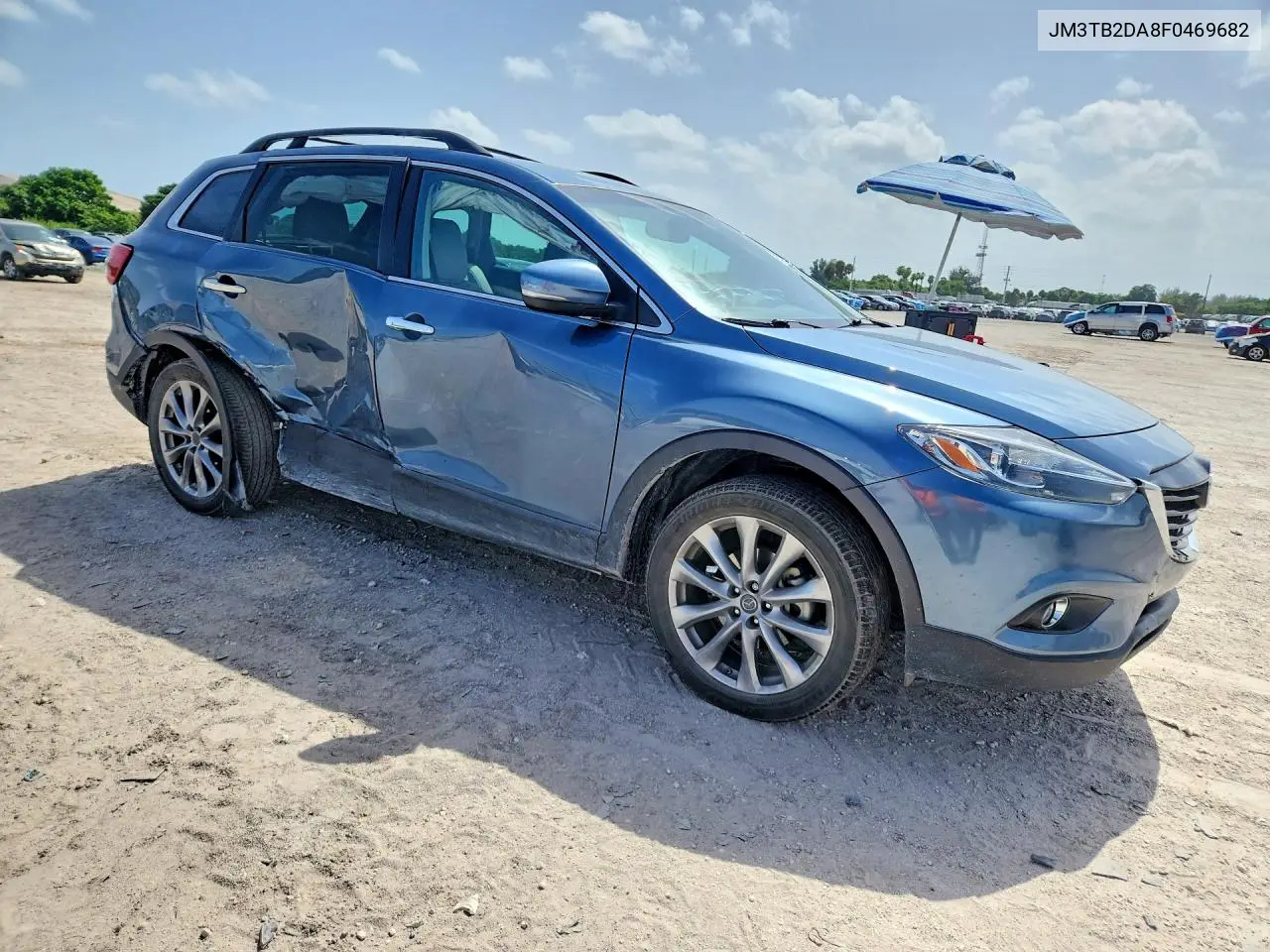 2015 Mazda Cx-9 Grand Touring VIN: JM3TB2DA8F0469682 Lot: 59734856