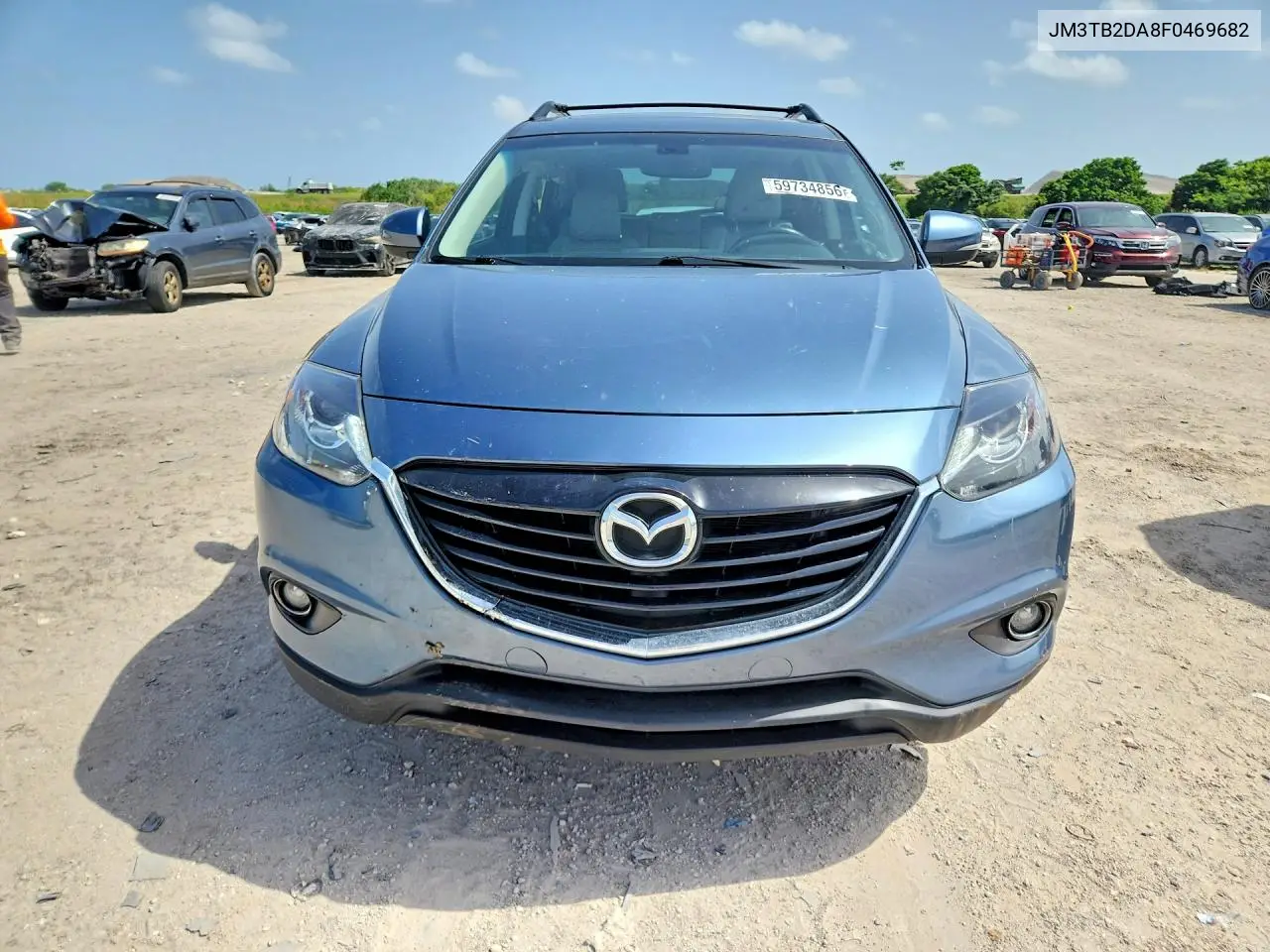 2015 Mazda Cx-9 Grand Touring VIN: JM3TB2DA8F0469682 Lot: 59734856