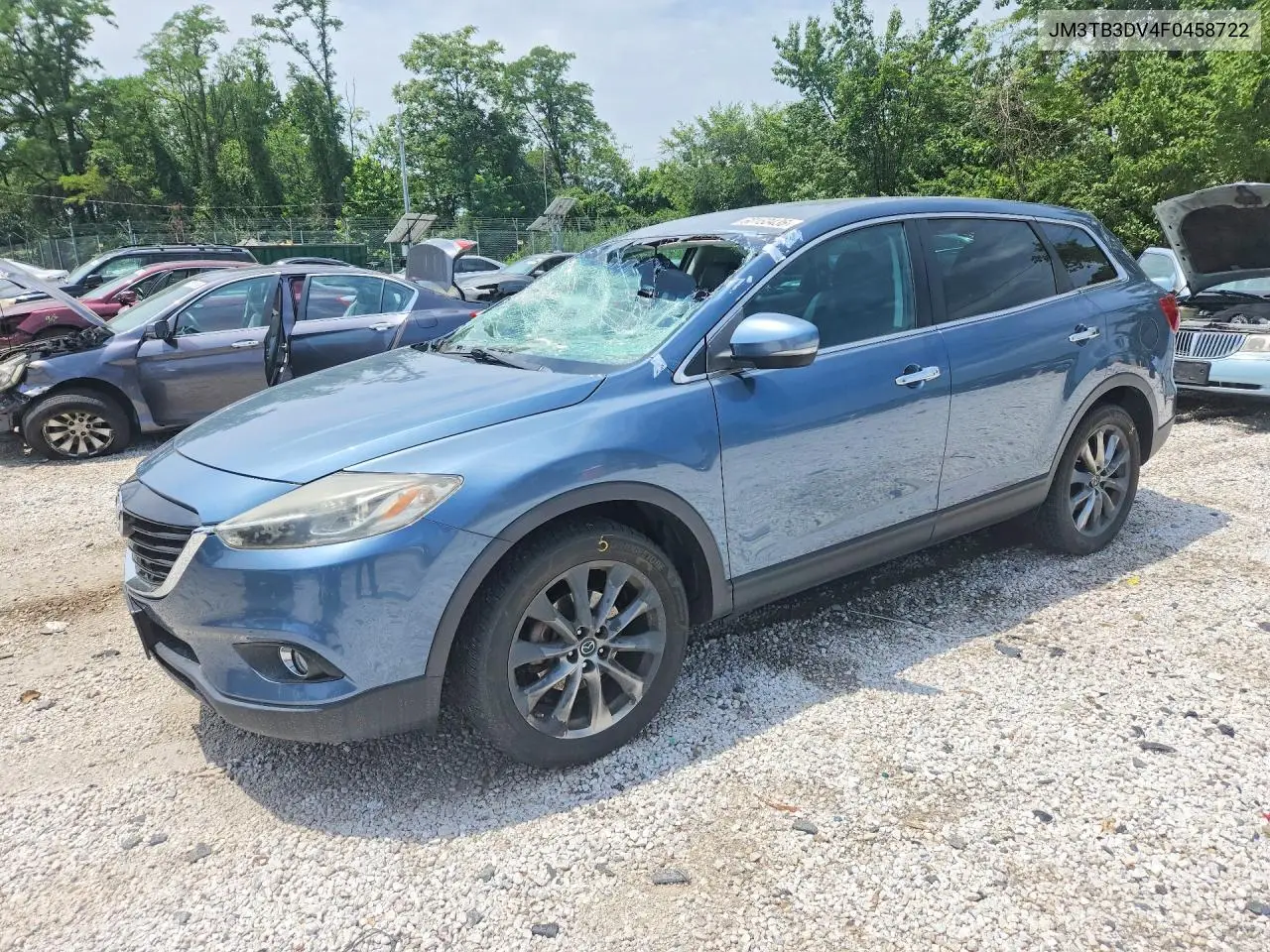 2015 Mazda Cx-9 Grand Touring VIN: JM3TB3DV4F0458722 Lot: 60153436
