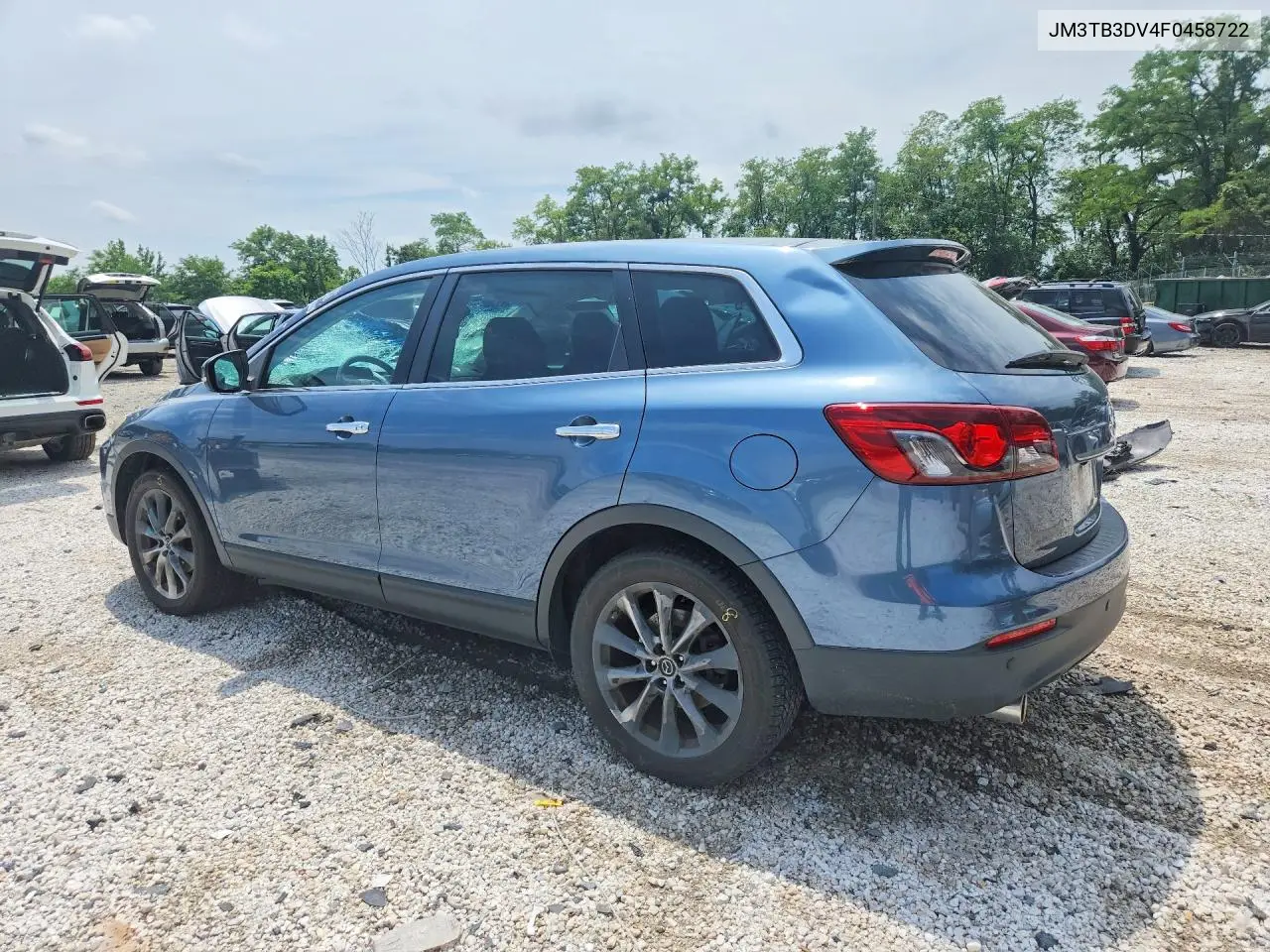 2015 Mazda Cx-9 Grand Touring VIN: JM3TB3DV4F0458722 Lot: 60153436