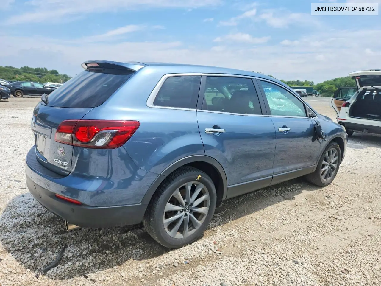 2015 Mazda Cx-9 Grand Touring VIN: JM3TB3DV4F0458722 Lot: 60153436